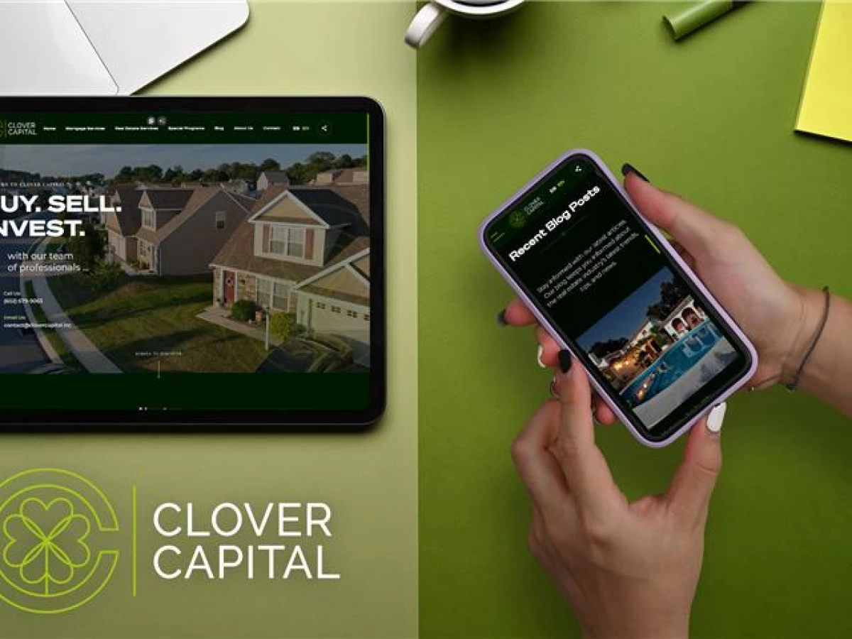 Clover Capital Website Design