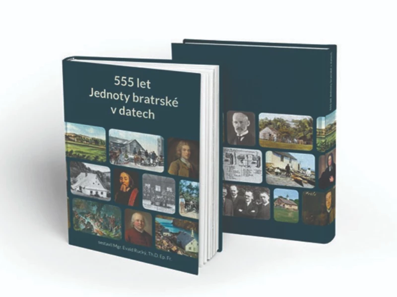 555 let Jednoty bratrské v datech 4 print design by FS Interactive.