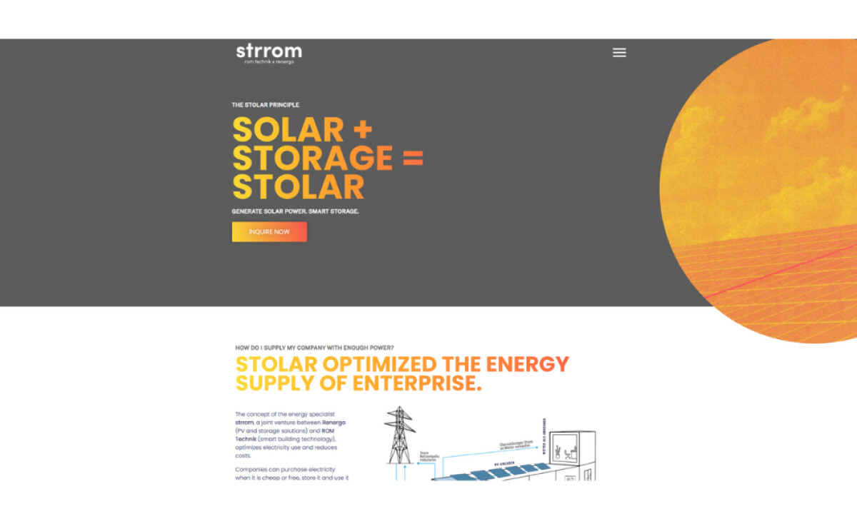 Strrom Stolar section by Thomas Gress.
