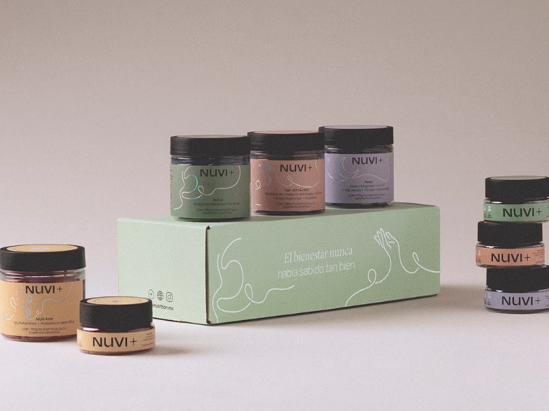 Nuvi packaging design by the branding people.
