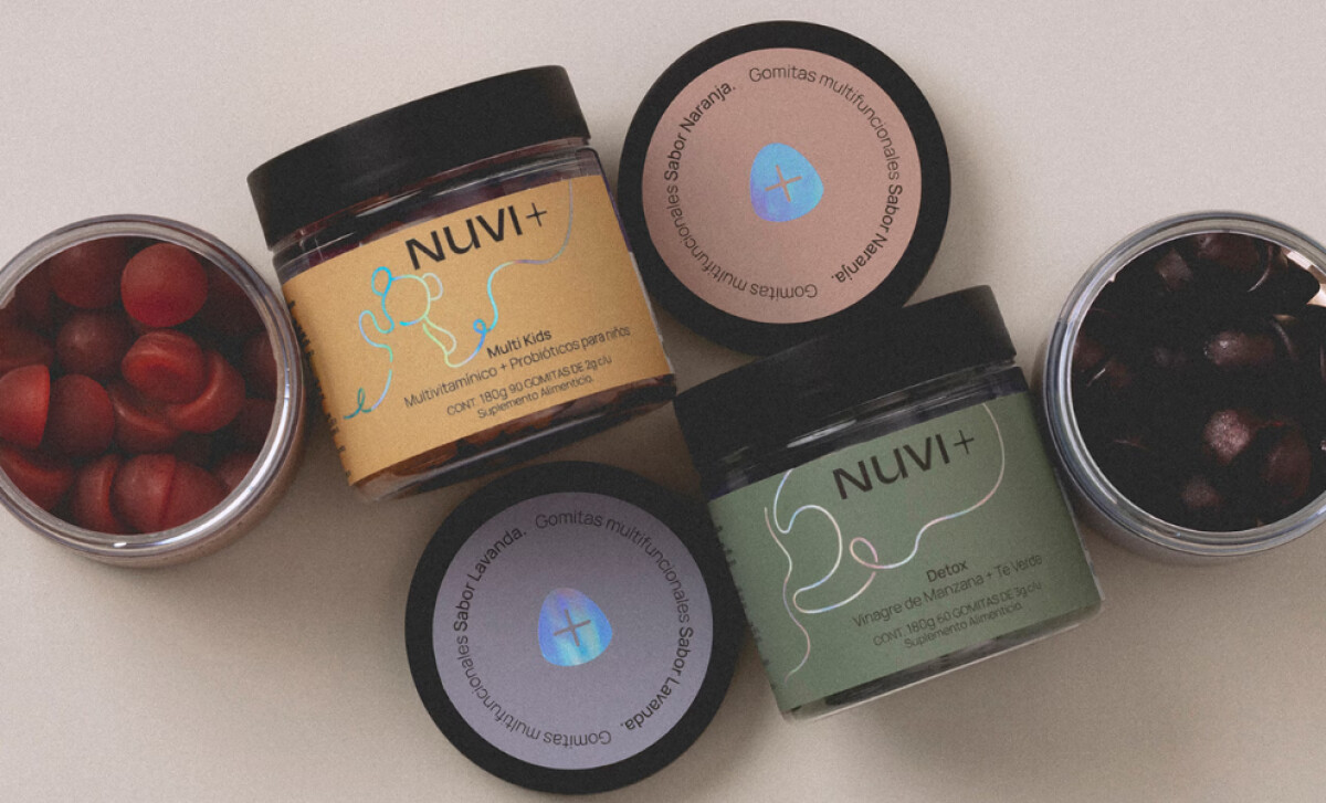 Various Nuvi jars by the branding people.