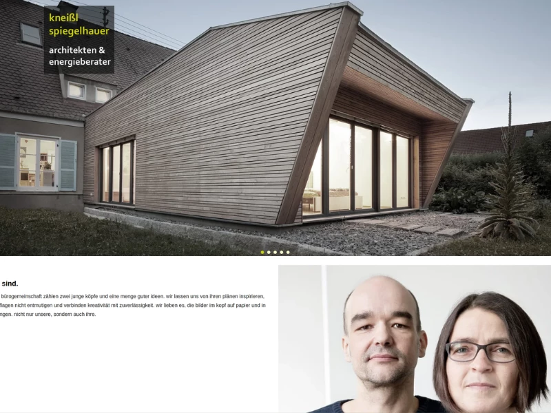 Kneißl & Spiegelhauer Home Page website design by Zedo Media.
