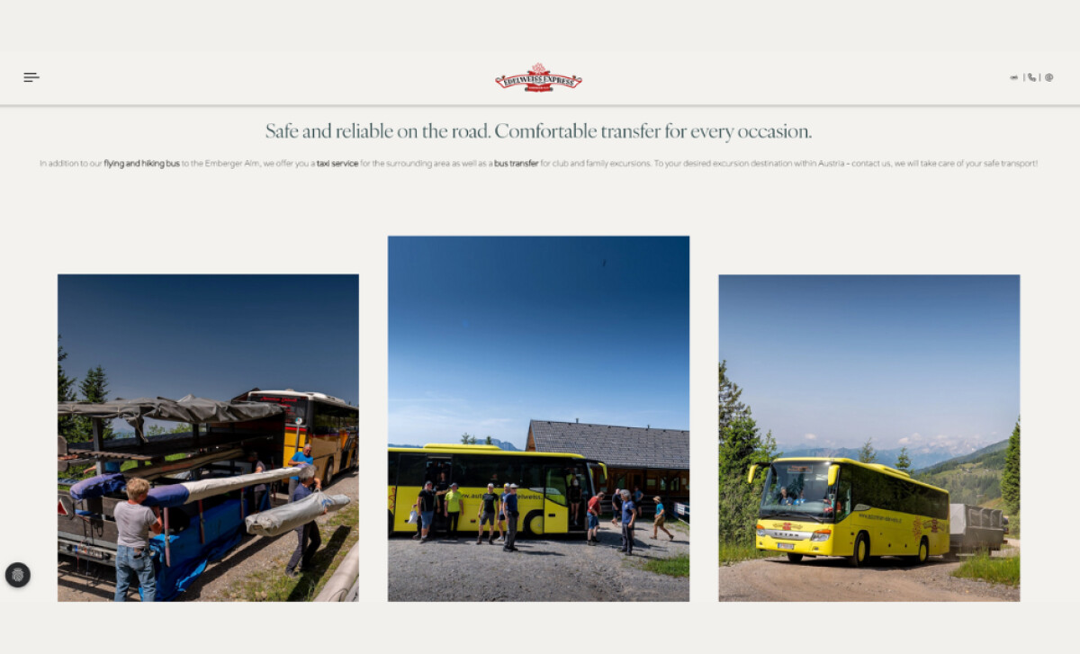 Dünhofenhütte edelweiss express section by Artifica Media Solutions.