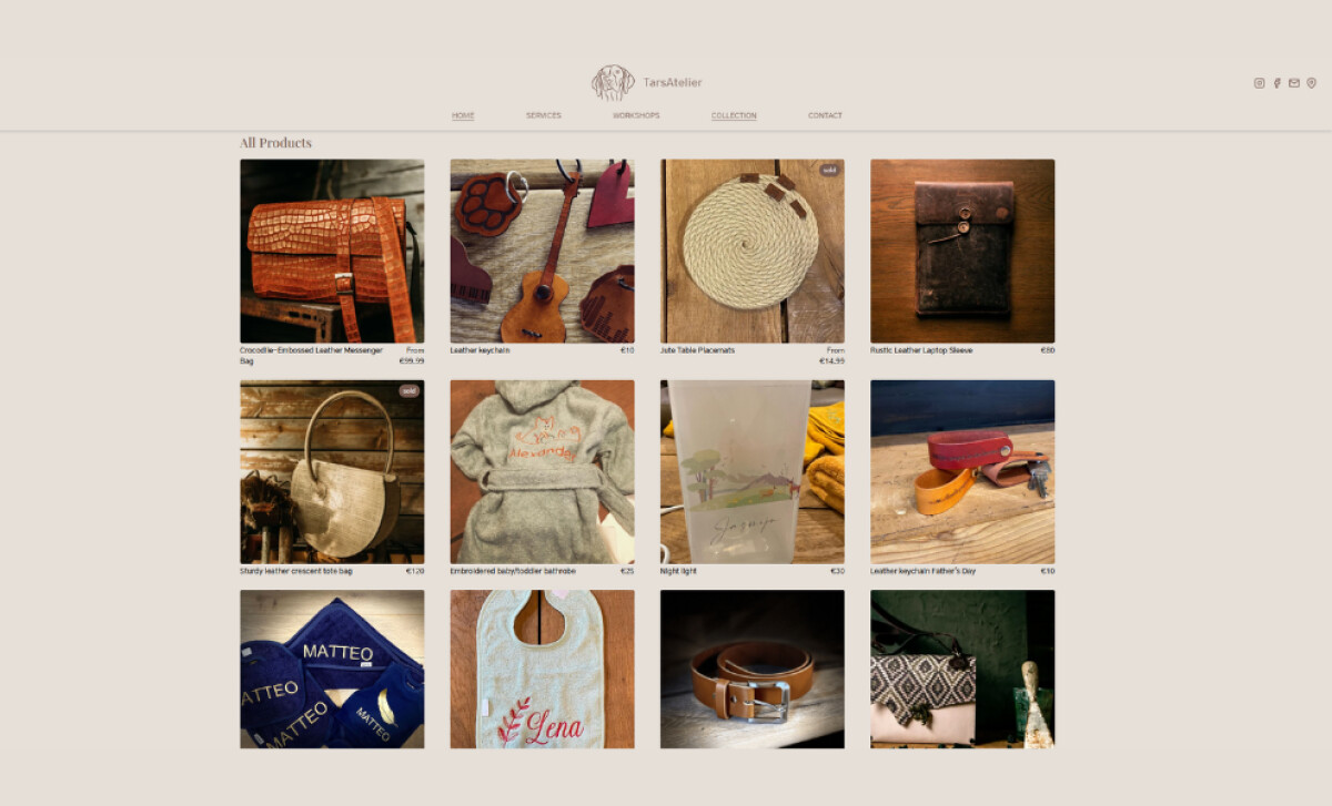 TarsAtelier services by Bambam. July 8, 2025 at 11:03 PM