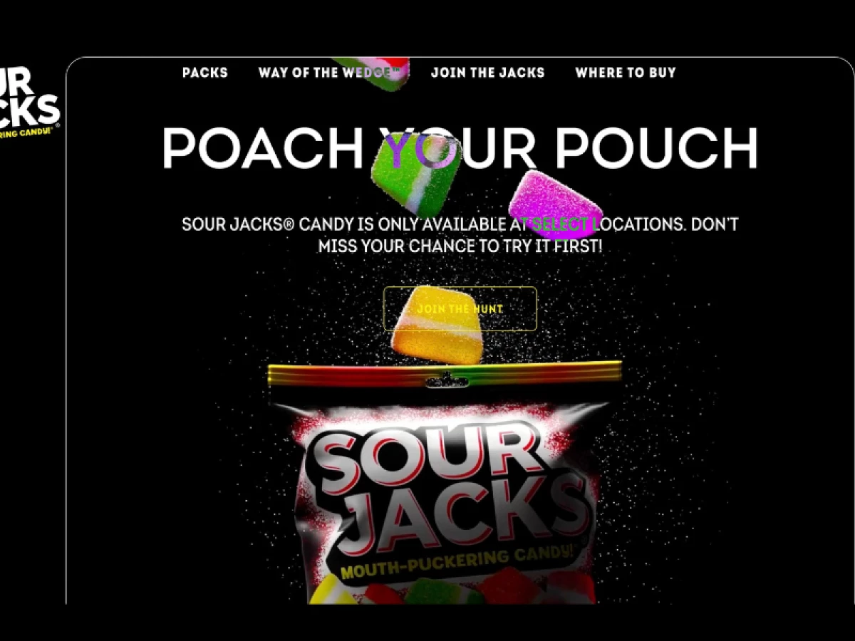 Sour Jacks Website Design