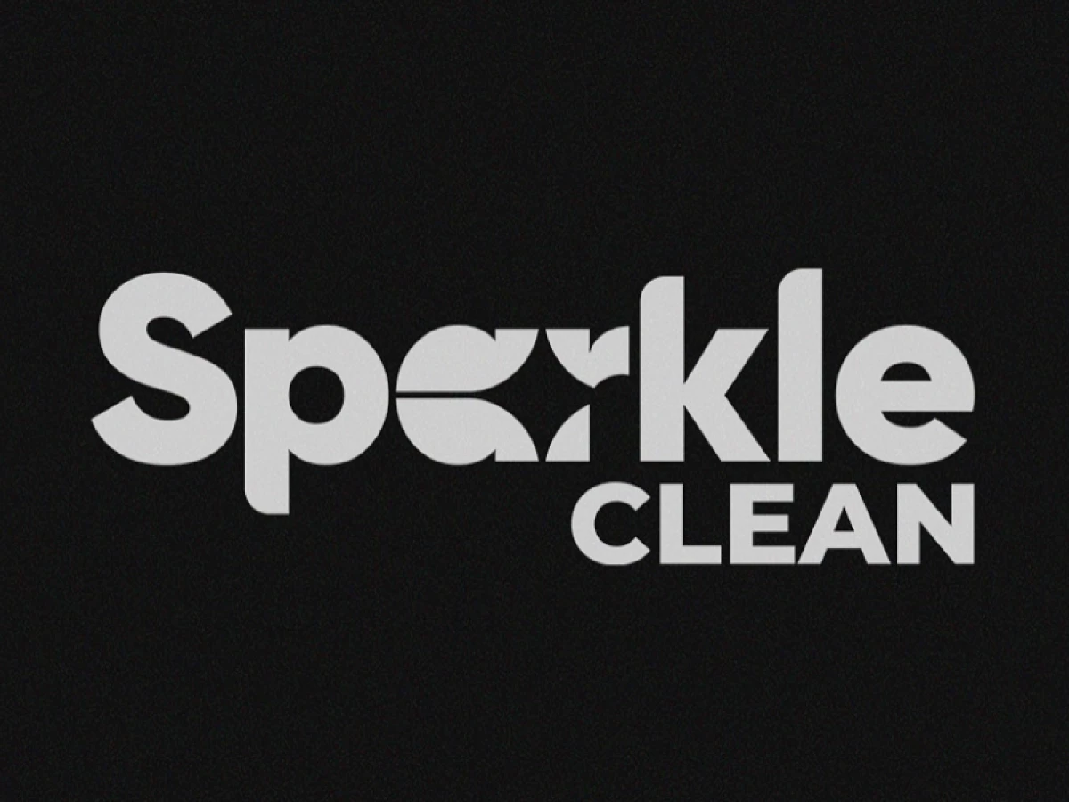 Sparkle Clean logo design by Cayweb.