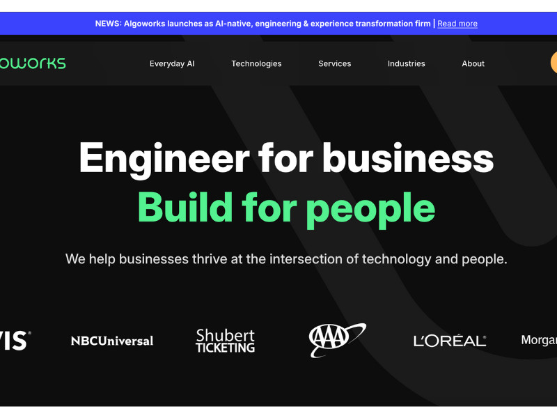Algoworks Website Design