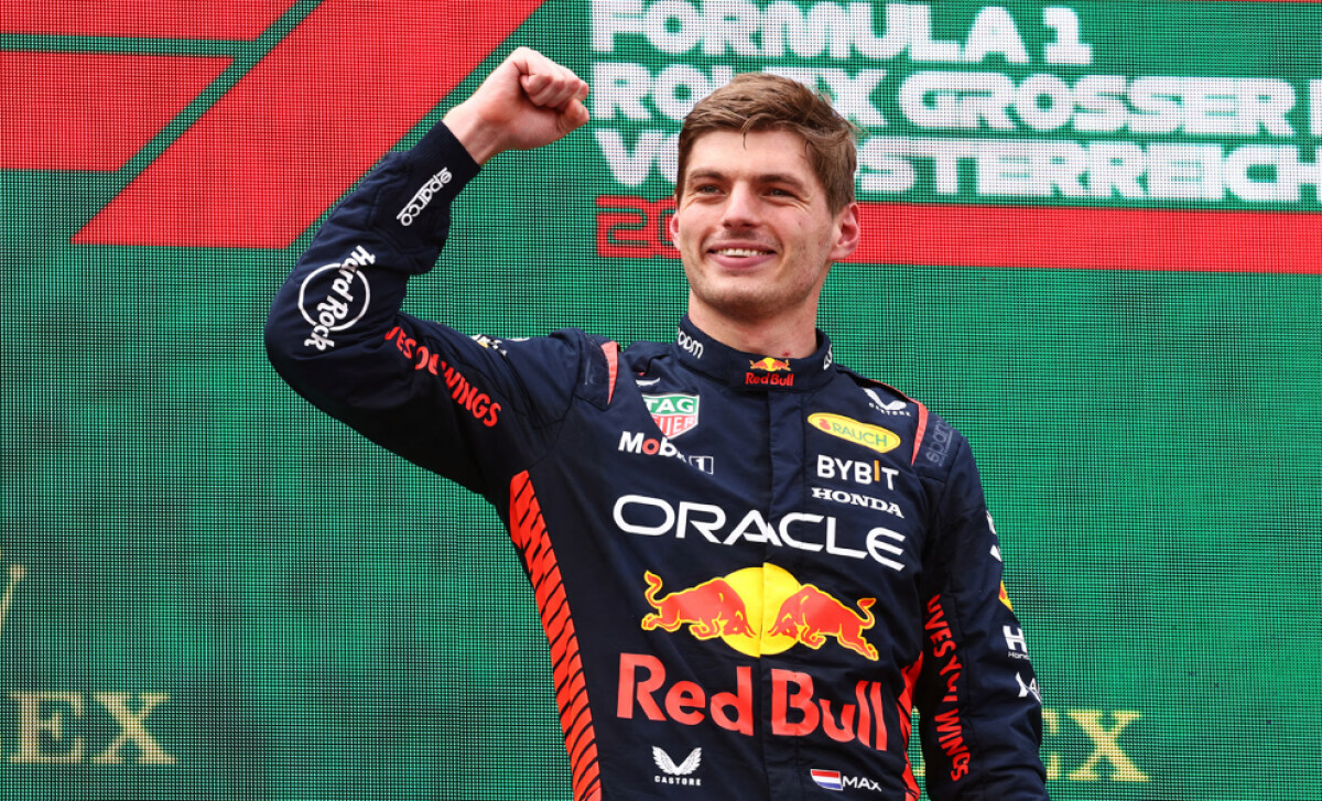 Red Bull Athlete F1 Race Driver Max Verstappen