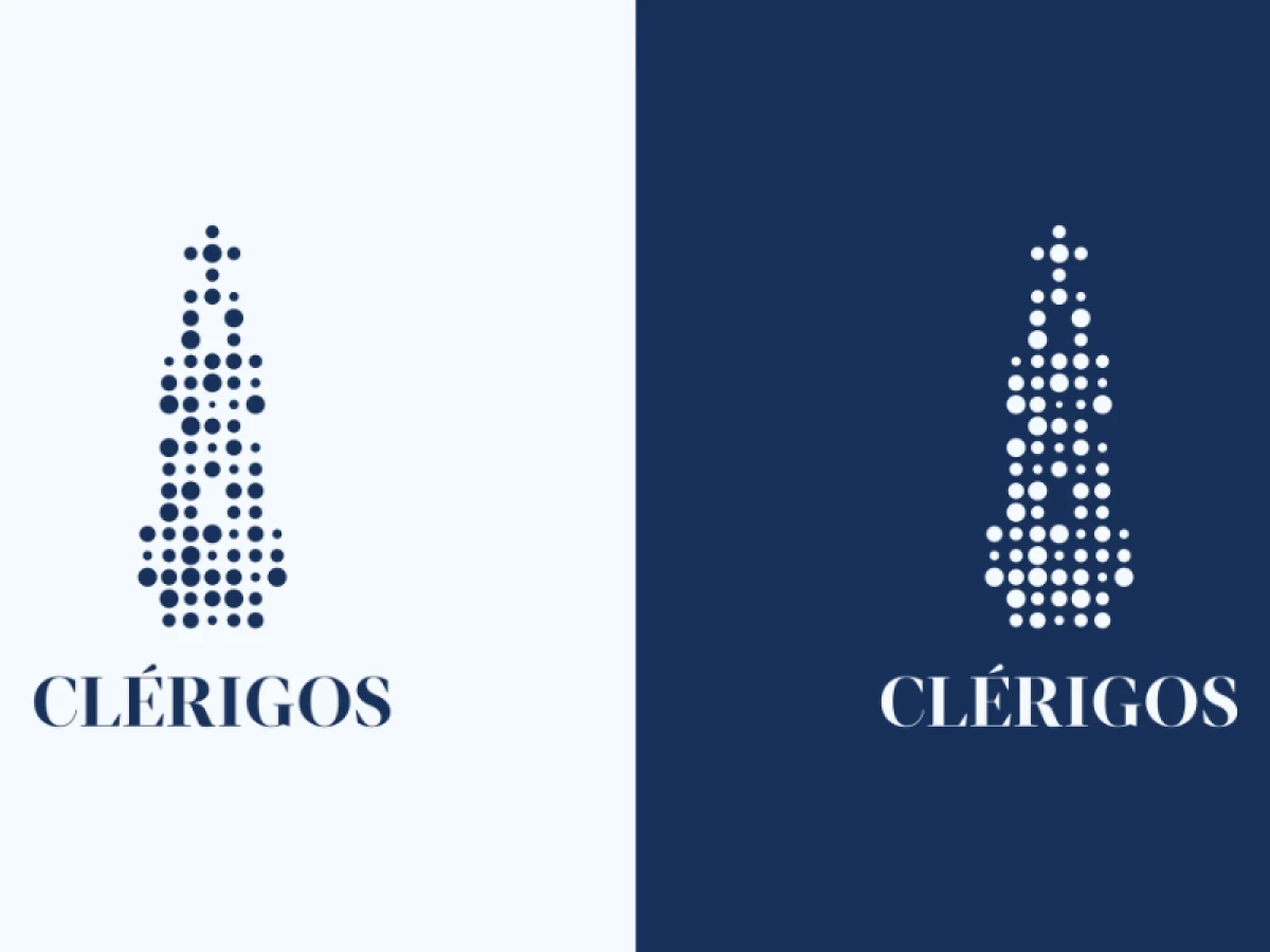 Clérigos logo design by Estúdio Ricardo Daniel.