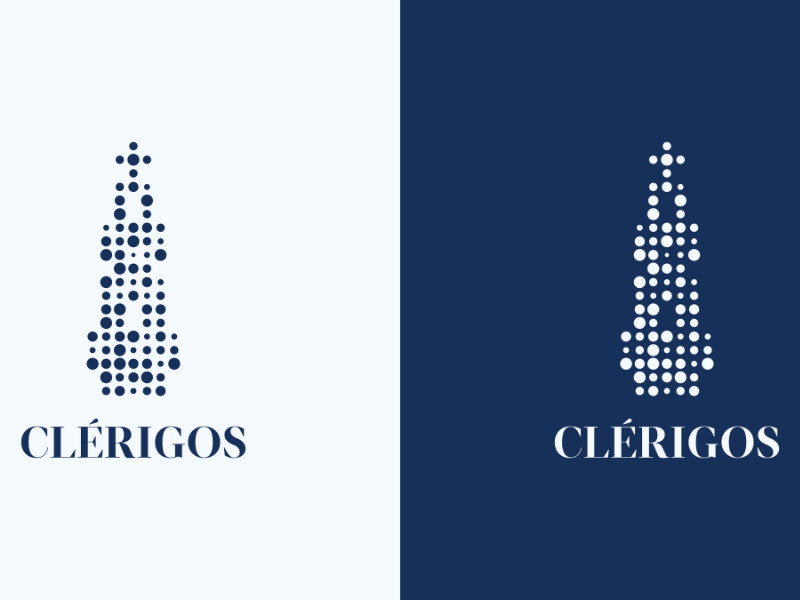 Clérigos logo design by Estúdio Ricardo Daniel.