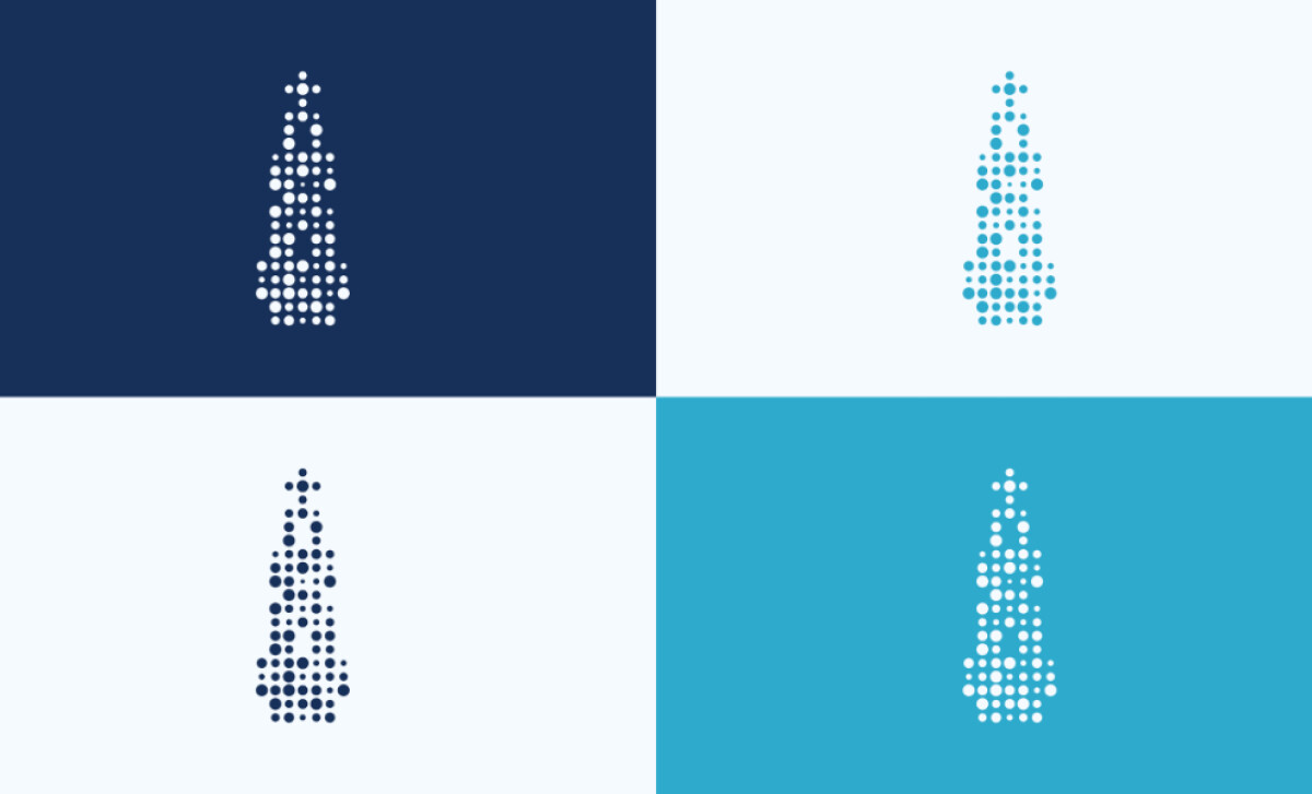 Clérigos logo symbol variations by Estúdio Ricardo Daniel.