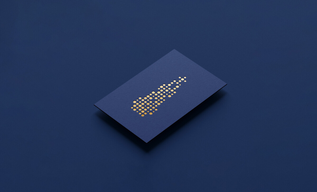 Clérigos logo on card by Estúdio Ricardo Daniel.