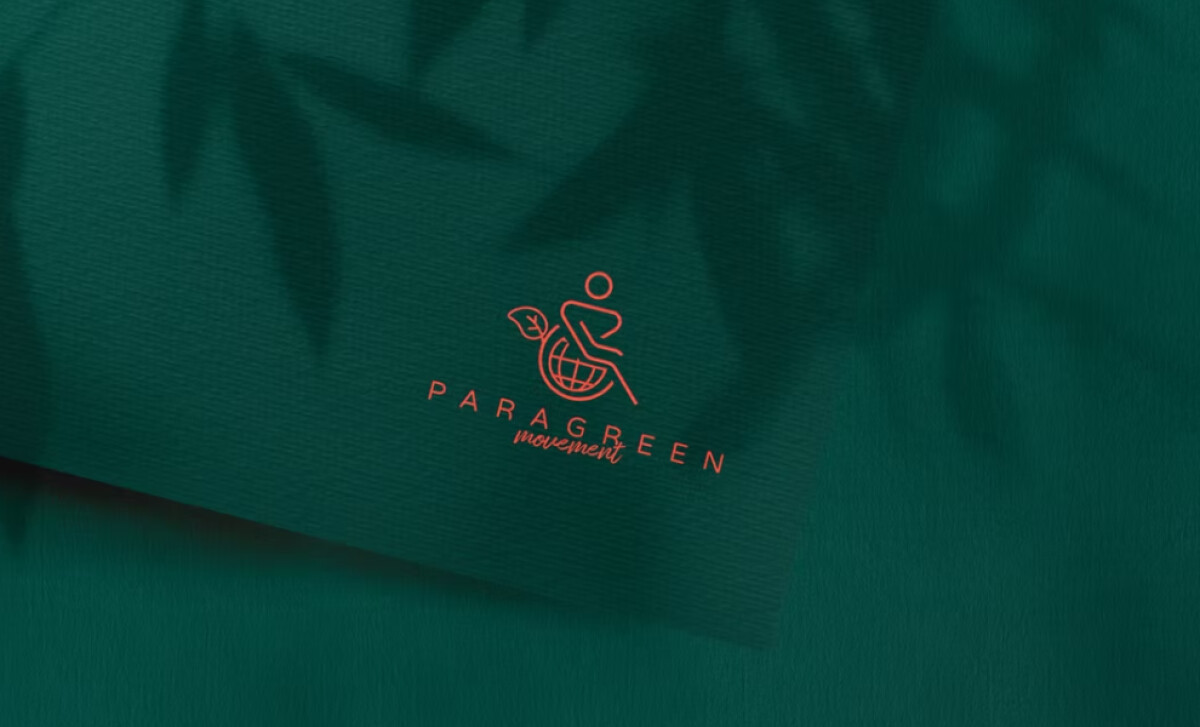 Paragreen Movement presentation screen displaying the logoby 3TA Design.