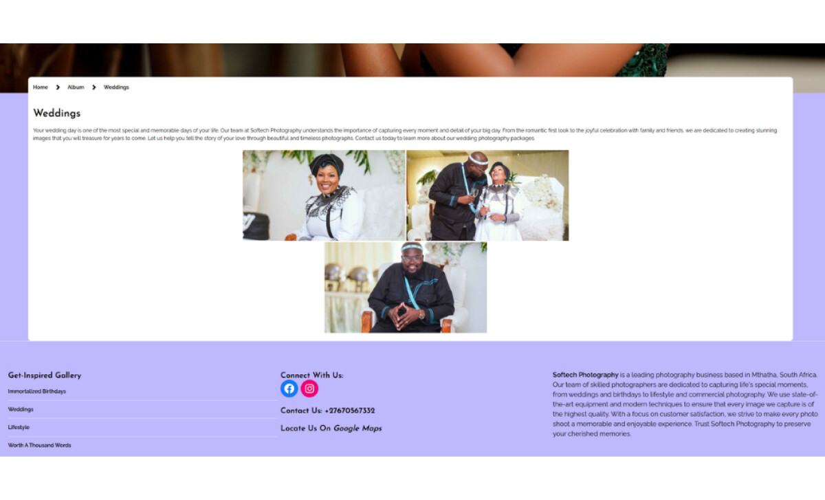 Softech Photography wedding shoots by BuiltFound.