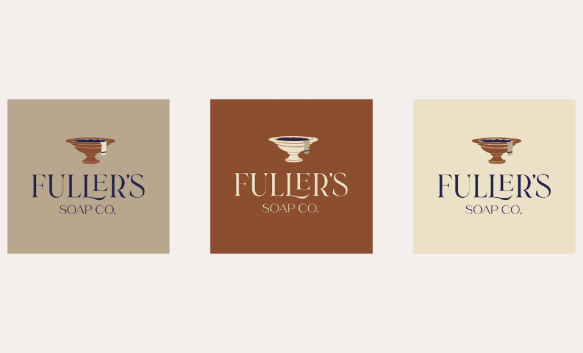 Fullers Soap Co. logo variation by FP Creatives Studio.