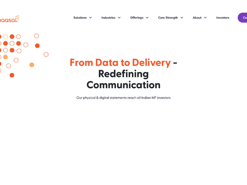 Seshaasai Website Design