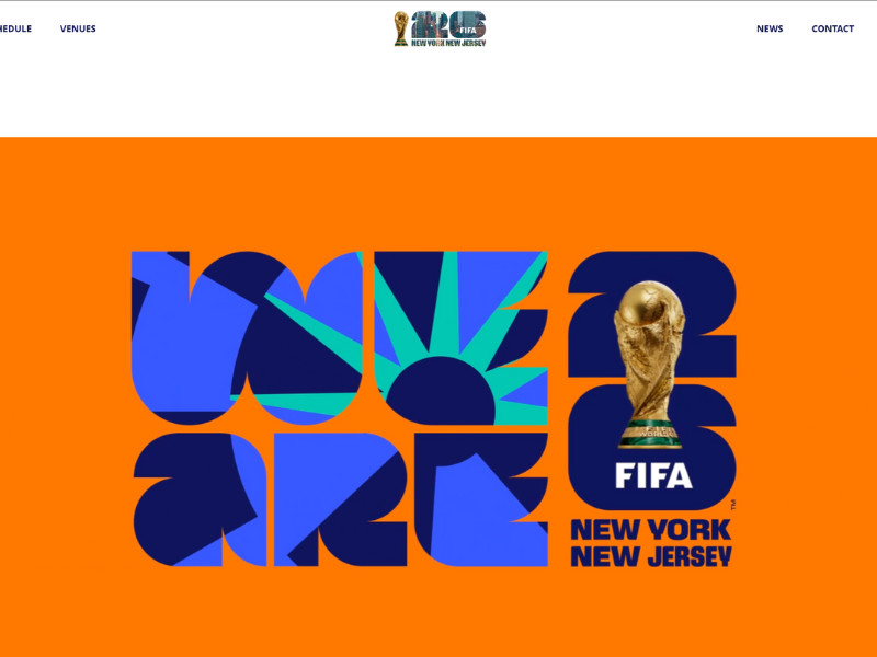 FIFA World Cup 2026™ NYNJ Web Design