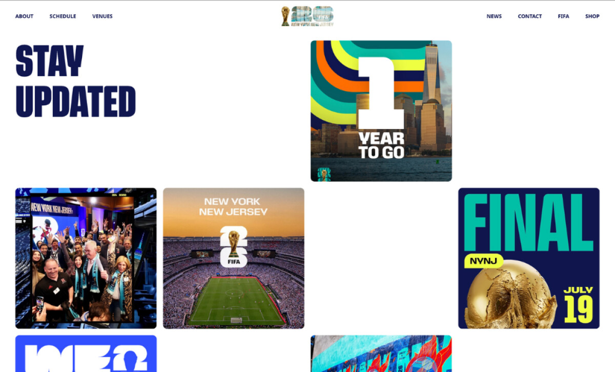 FIFA World Cup 2026™ NYNJ Web Updates