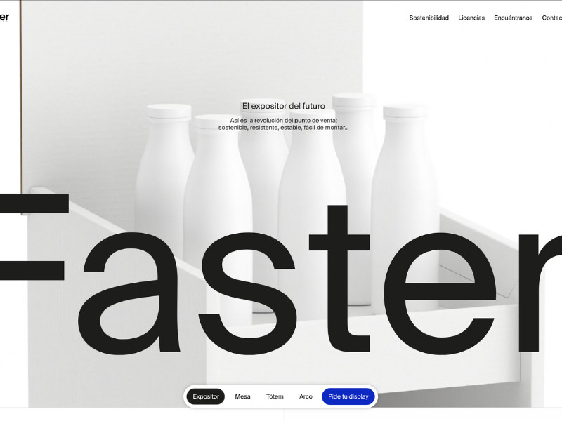 Faster Displays Website Design