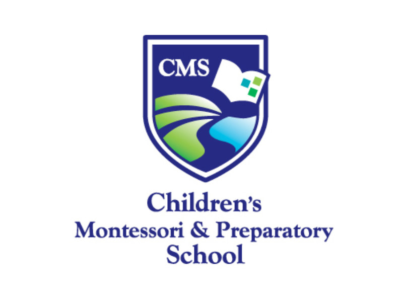 Children’s Montessori & Preparatory School logo design by Beeline Design & Communications.