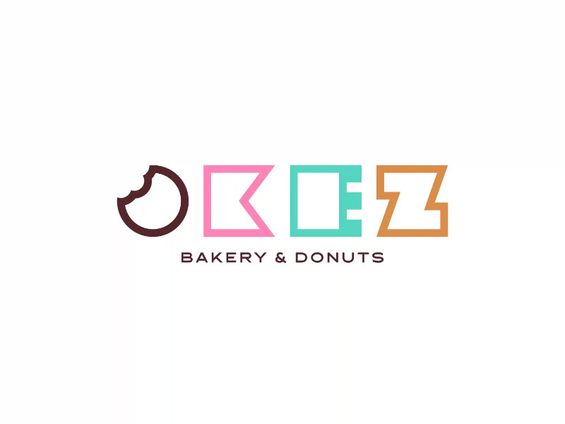 Okez logo design by Wardd Studio.