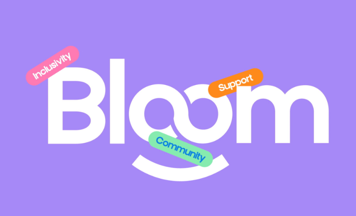 Bloom logo with tags by Nexa Hub Inc.