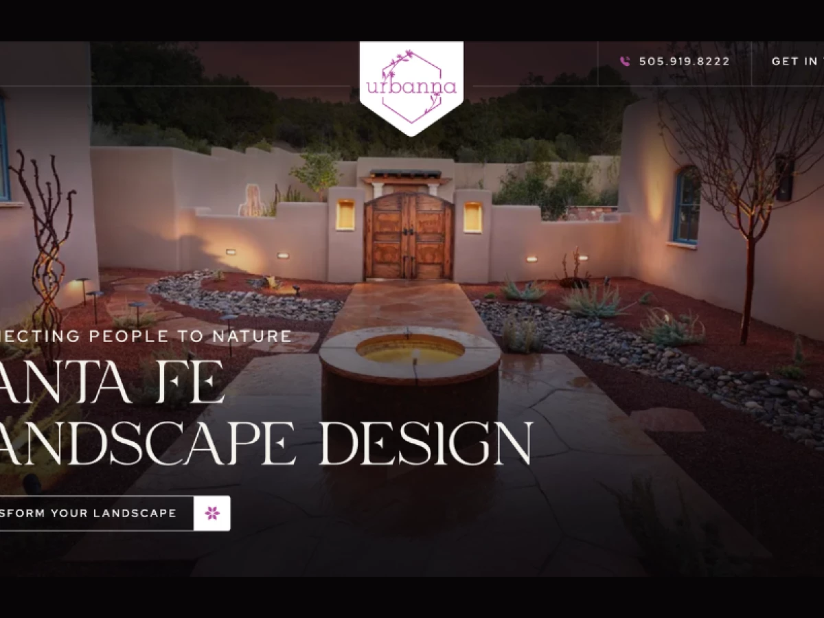Urbanna Landscaping Website Design