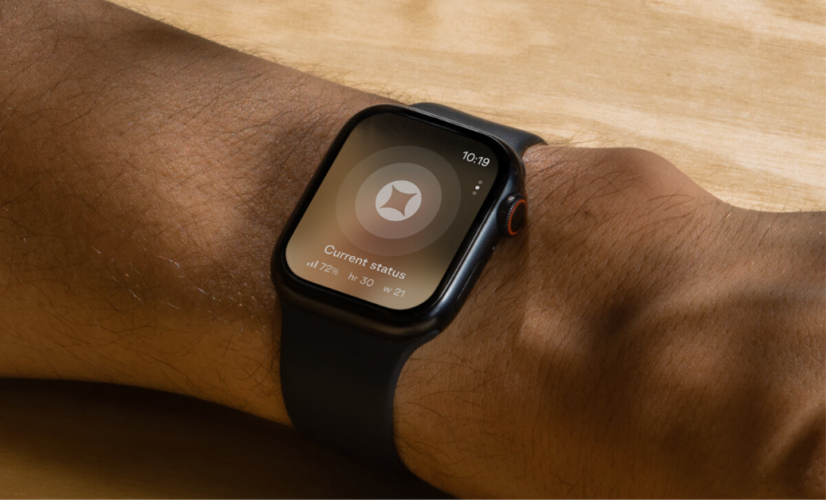 Hand One apple watch interface by CM supply.