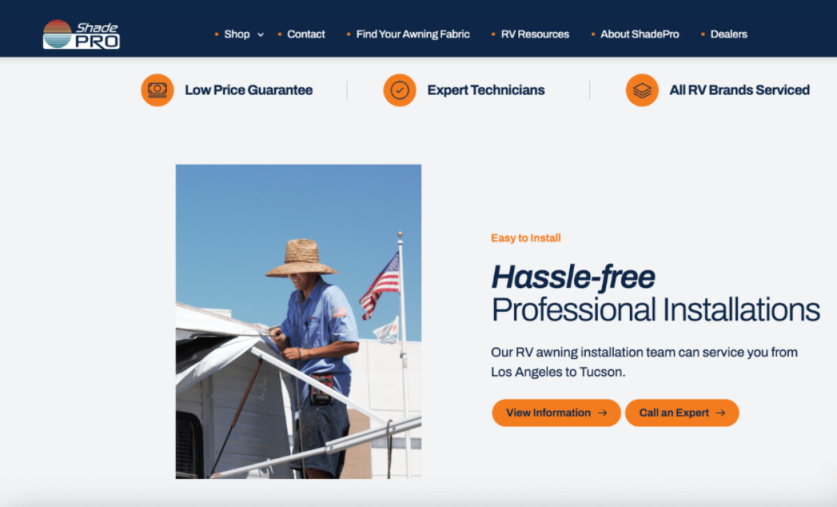 ShadePro's Responsive Web Design