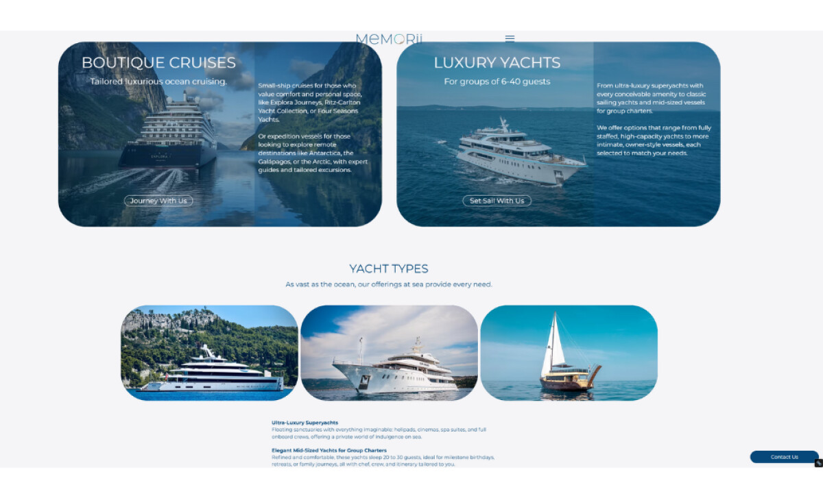 Memorii Journeys LLC on the water section by TeamTony.