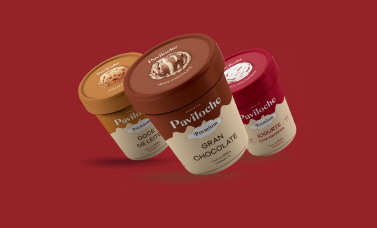 Paviloche pints packaging design by Grupo Criativo.