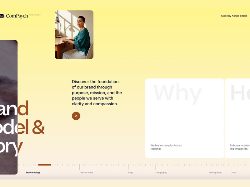 ComPsych Brand Hub Website Design