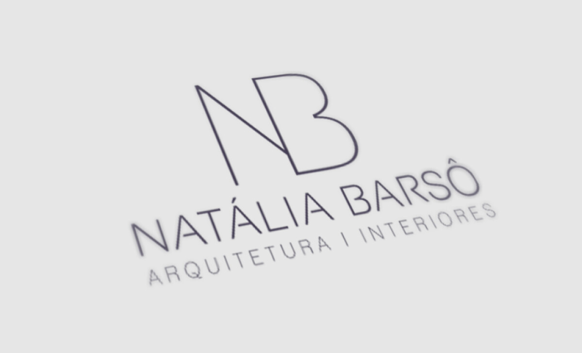 Natália Barsô logo design on a light background by Biquara Digital Creative.