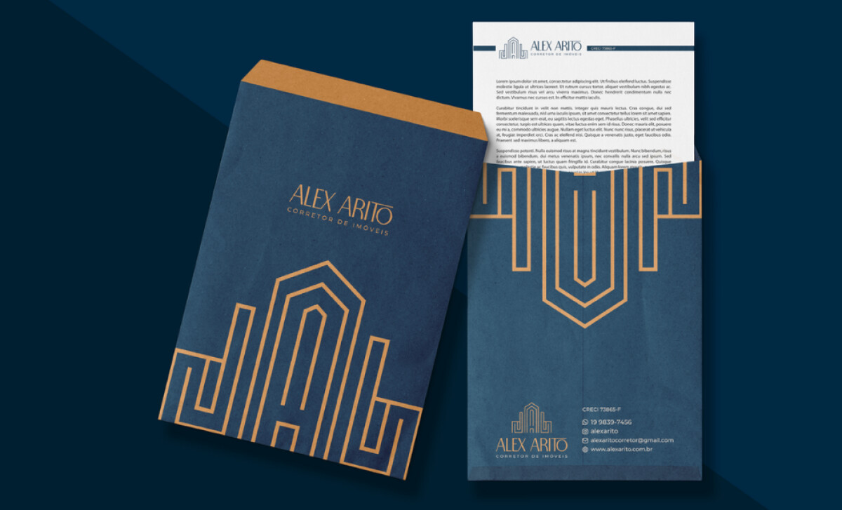 Alex Arito document folder design by Metamorphozze.