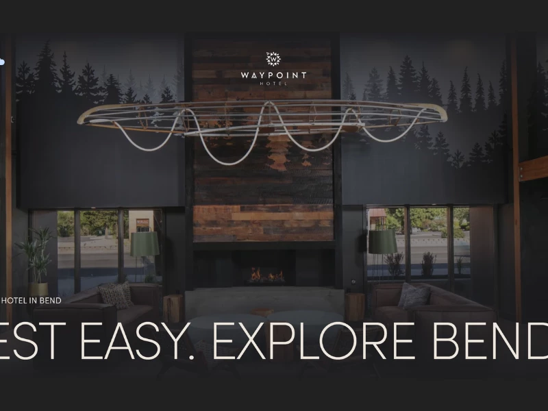 Waypoint Hotel Web Design