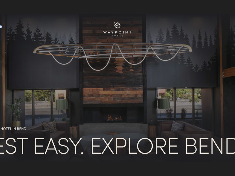 Waypoint Hotel Web Design