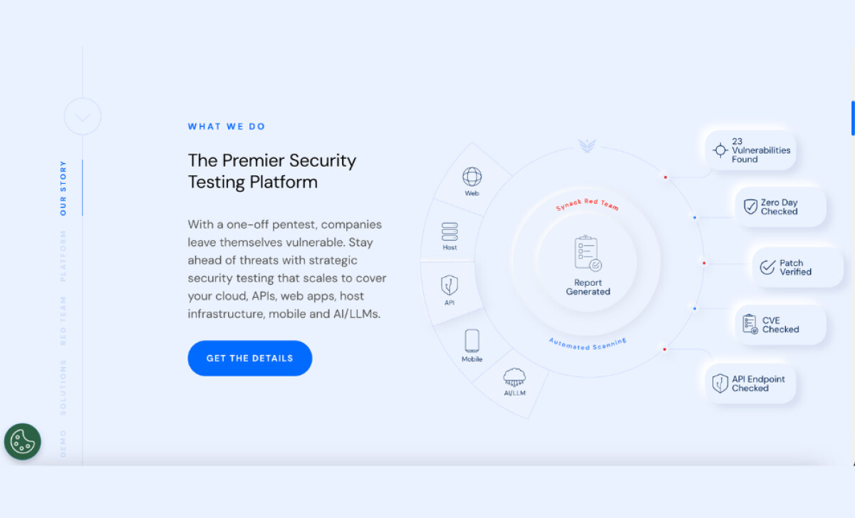 Synack's Rich Visual System