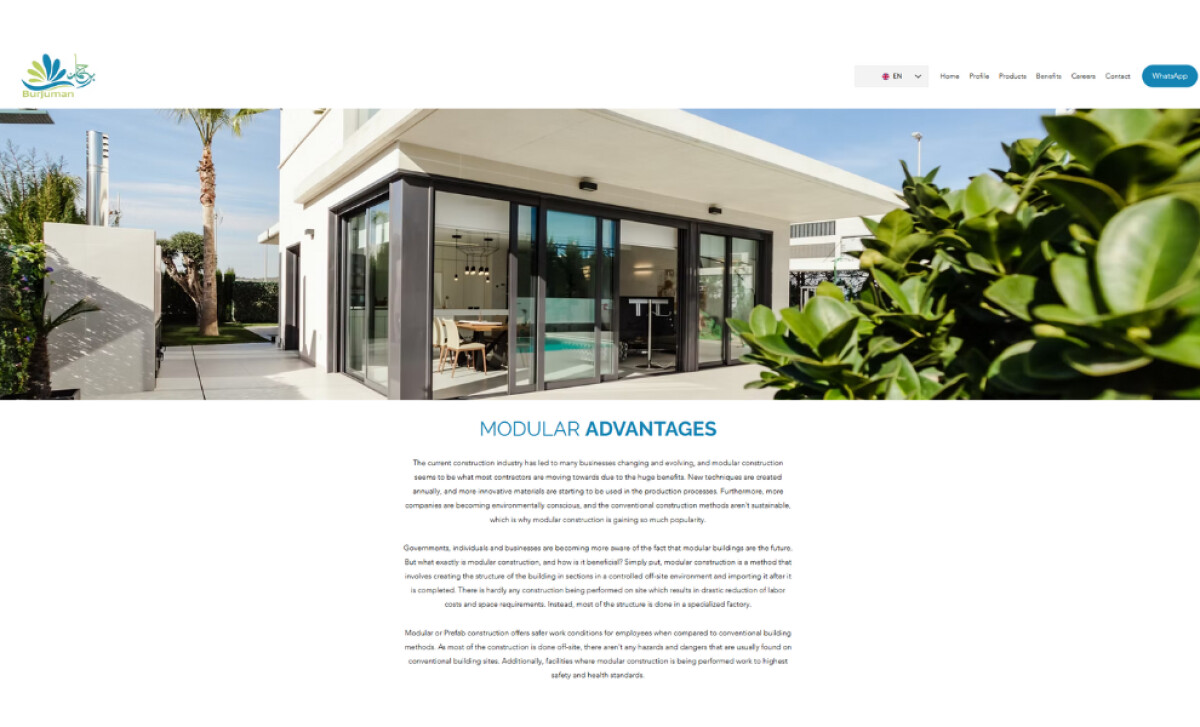 BurJuman Oman LLC benefits section by The Brand Craft.