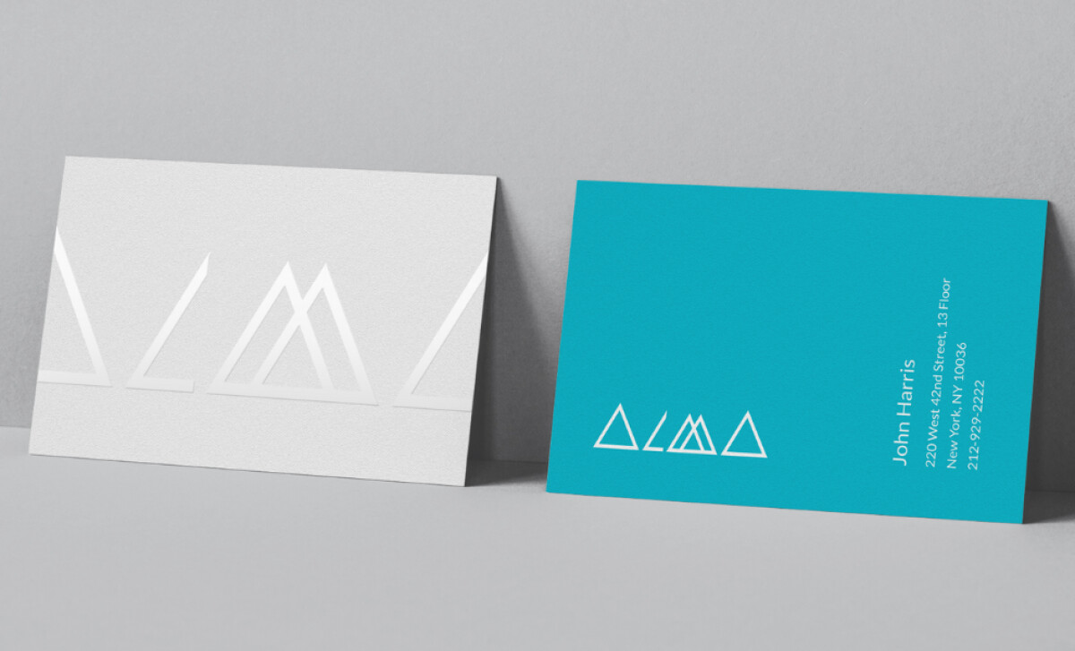 Alma business cards by GelutzTMD.