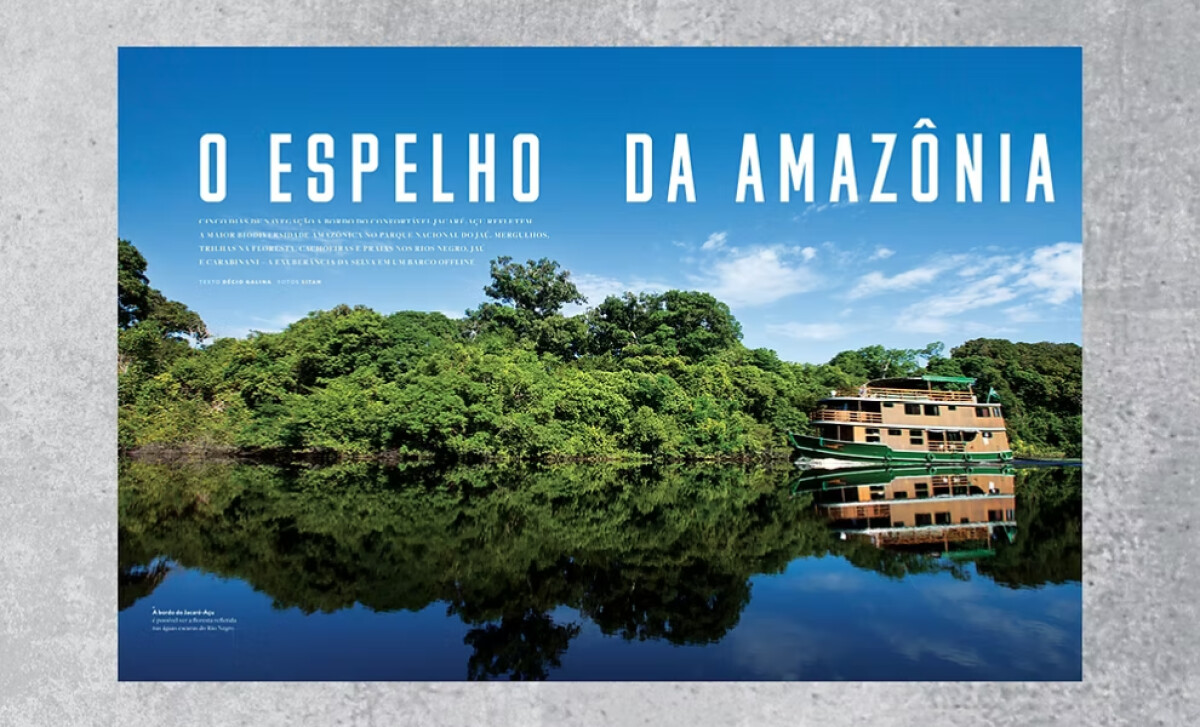 Forbes Brasil 'O Espelho da Amazônia' spread by ZR_MAIA.
