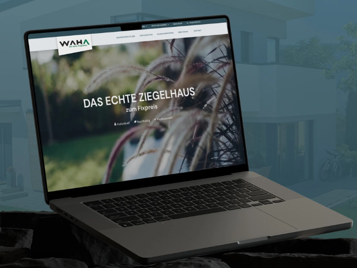 WAHA website design by AS Web Studio.