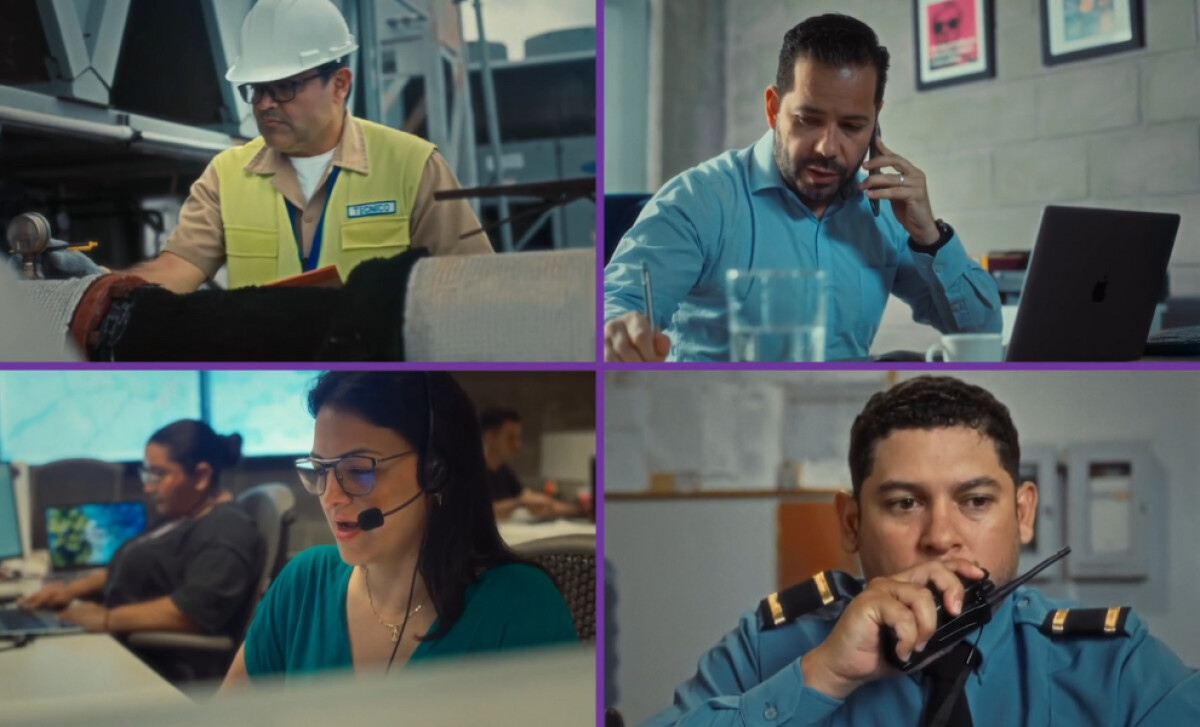 La Wawa & FVF four workers in different roles by Paradiso.