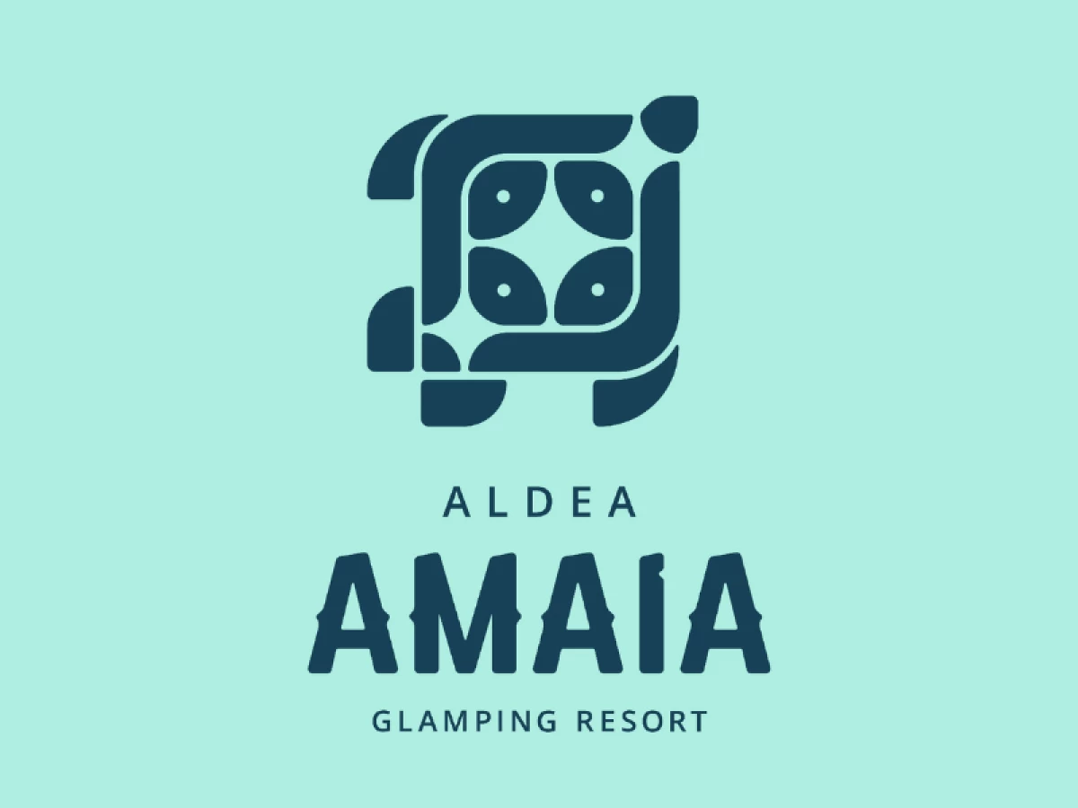 Aldea Amaia logo design by Monokrome.