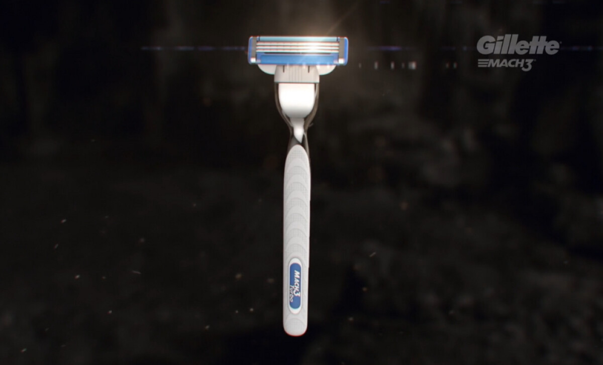 Dr. Phibes Showcases Precision in Gillette’s Mach3 Ad (slide 2)