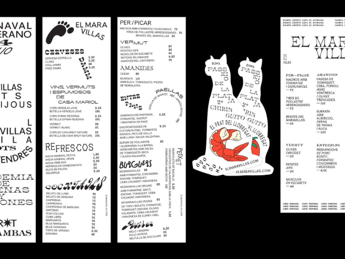 El Maravillas menu by Los Hopper Ltda.
