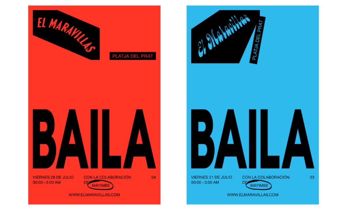 El Maravillas flyers by Los Hopper Ltda.