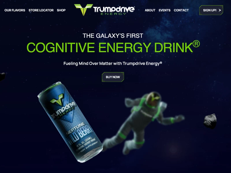 TrumpDrive Energy Website Design