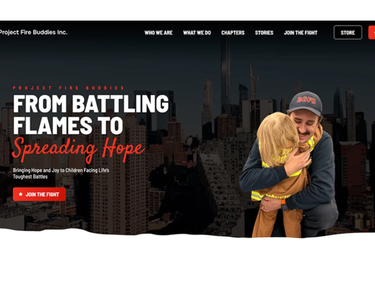 Project Fire Buddies Website Design