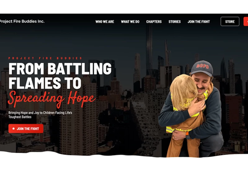 Project Fire Buddies Website Design