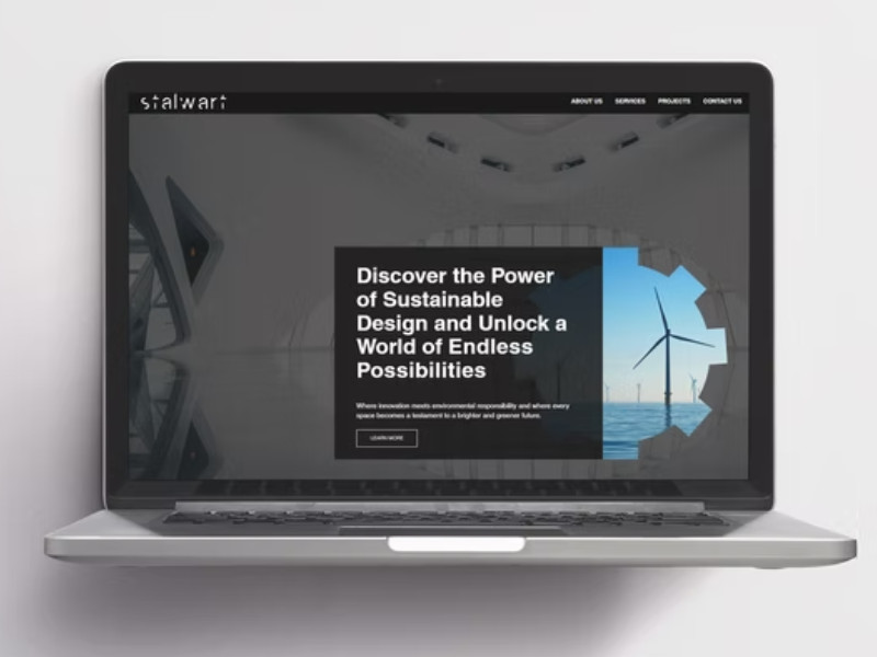 Stalwart Consultancy Services website design by Le Plot Studio.